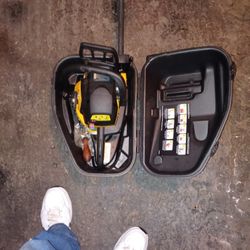 18 In Bar Poland Chain Saw Exel Cond Starts Right Up Extra Chain And Sharpining Tool