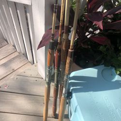 Antique Fishing Rods
