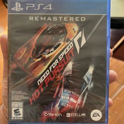 Need For Speed Hot Pursuit Remastered PS4