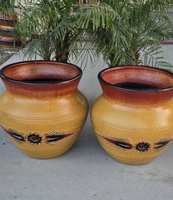 Clay pots