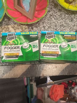 Fogger 6 pack x2