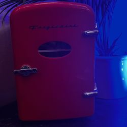 Red Mini Fridge 