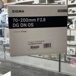 Sigma 70-200mm F2.8 Lens For Sony