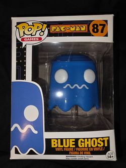 Funko Pop Pac-Man Blue Ghost #87