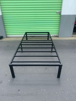 XL Twin Metal Bed Platform Frame