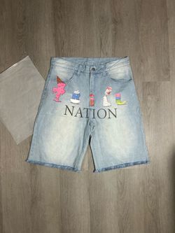 Trill Nation Desert Jorts