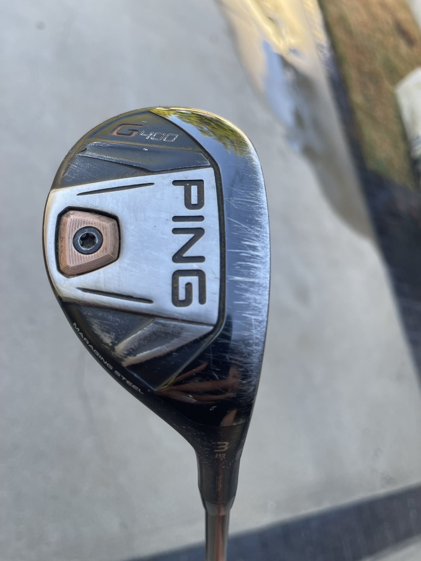 Ping G400 Hybrid 19 Loft RH Stiff Flex