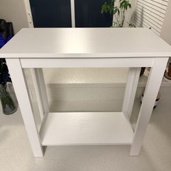 White End Table (Rectangular) 
