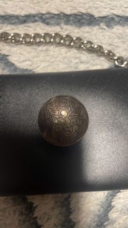 Vintage sterling silver pill box