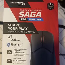 🚀 FOR SALE: HyperX Pulsefire Saga Pro Wireless Gaming Mouse 🚀