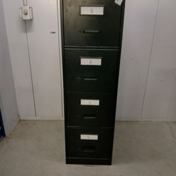 Metal File Cabinet With Key For Letter Size Paper $ 80 Each 
