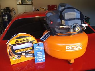 Ridgid 6gal Air Compressor Combo
