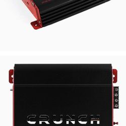 AMPLIFIER CRUNCH 1,000 watts power brand new two channel serie A/B AUDIO CAR GREAT  SOUND  $120,brand New In Box