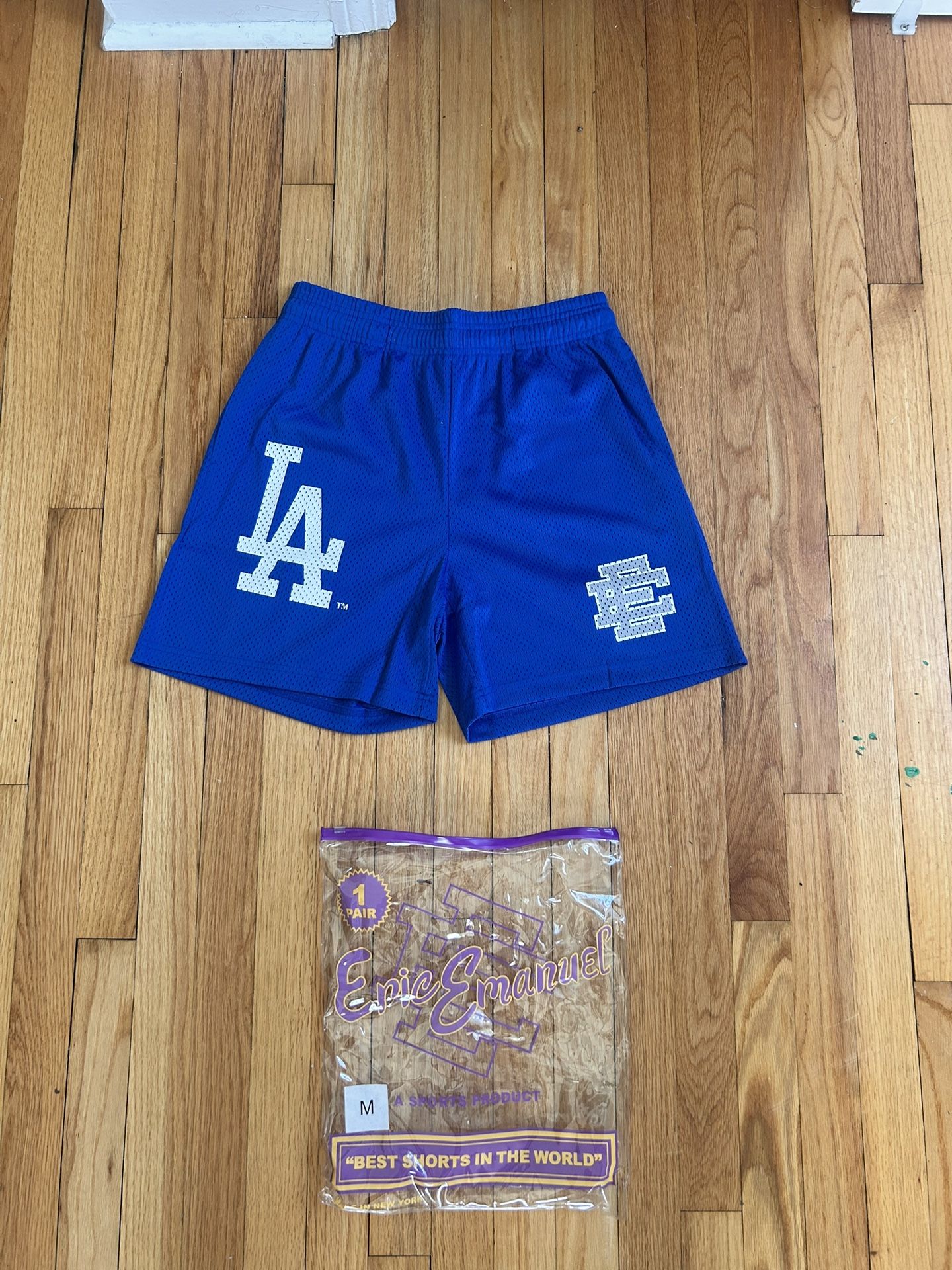 Eric Emanuel Shorts La Dodgers Size Medium / Large 📲 NEW ✅ $85💰