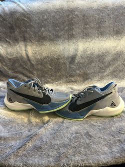 Nike Zoom Freak 2 Giannis Particle Grey Size 10.5 Euc