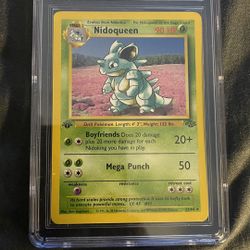 Pokemon Nidoqueen Jungle 1st edition