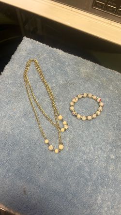 Set de pulsera y collar