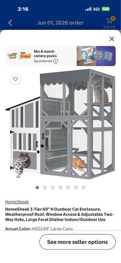 New Cat 3-Tier house