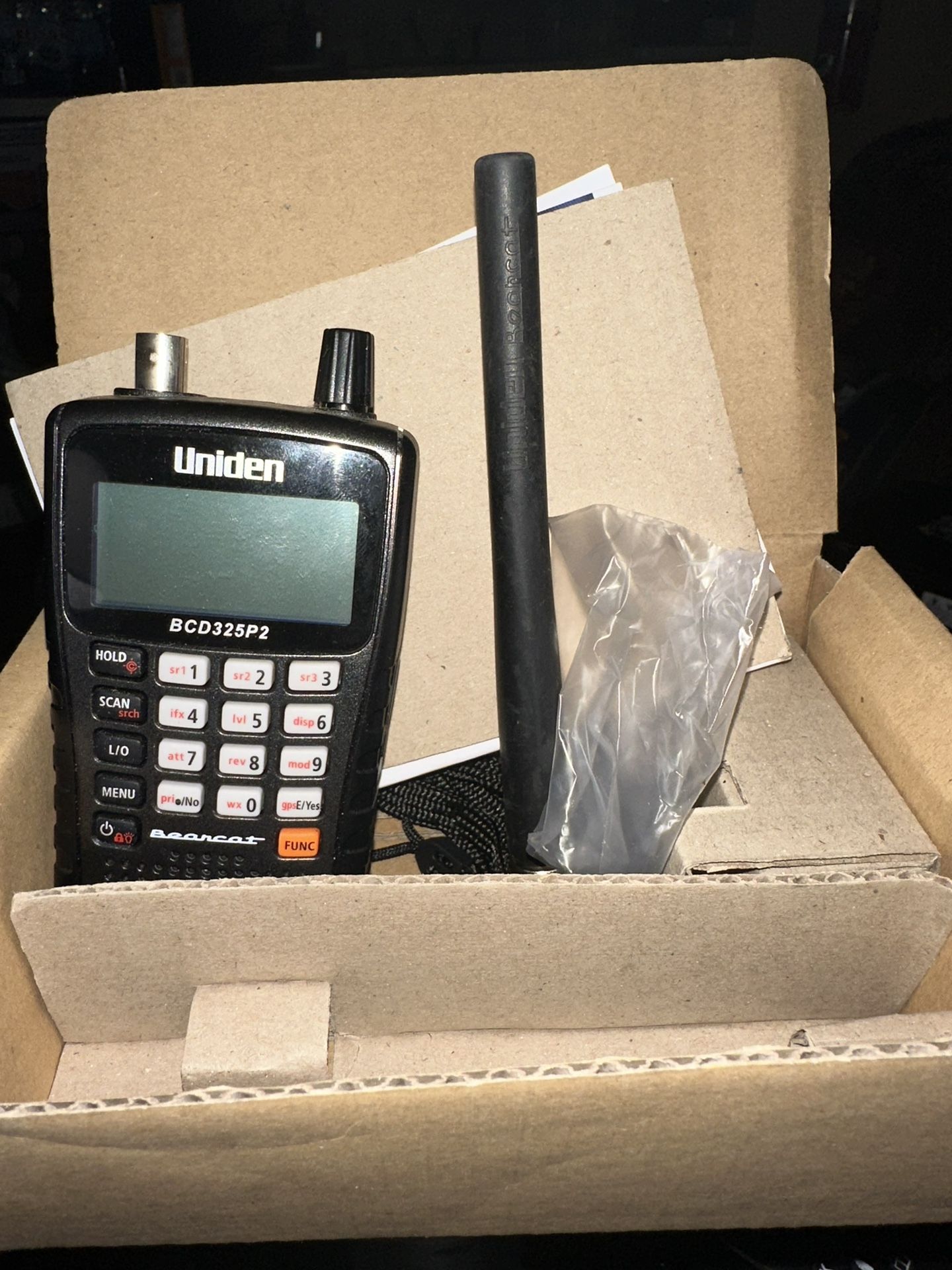 Uniden P25 Phase2 Digital Scanner