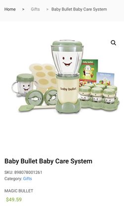 Baby Bullet Baby Care System