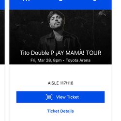 Tito Double P - 1 Ticket 