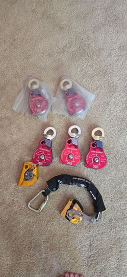 Rock Exotica Pulleys and Petzl ASAP Sorber Axess Bundle