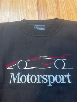 NWOT Vintage Mercedes-Benz Motorsport Exclusive Crewneck Sweatshirt Size XL