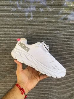 oka Clifton 6 White Running Shoes Men’s