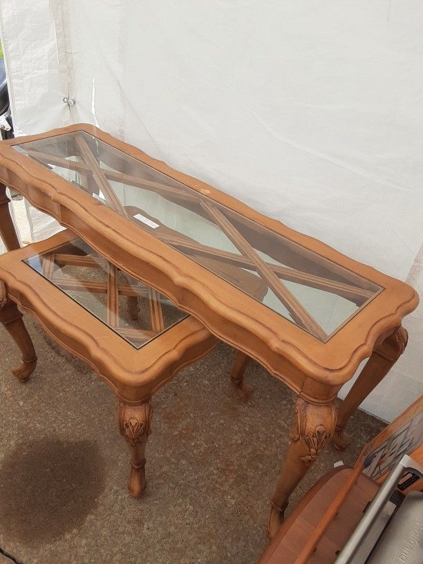 Tall Coffee Table And End Table