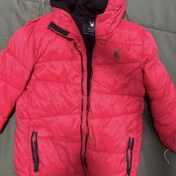 Spyder Vibrant Red Quilted Jacket