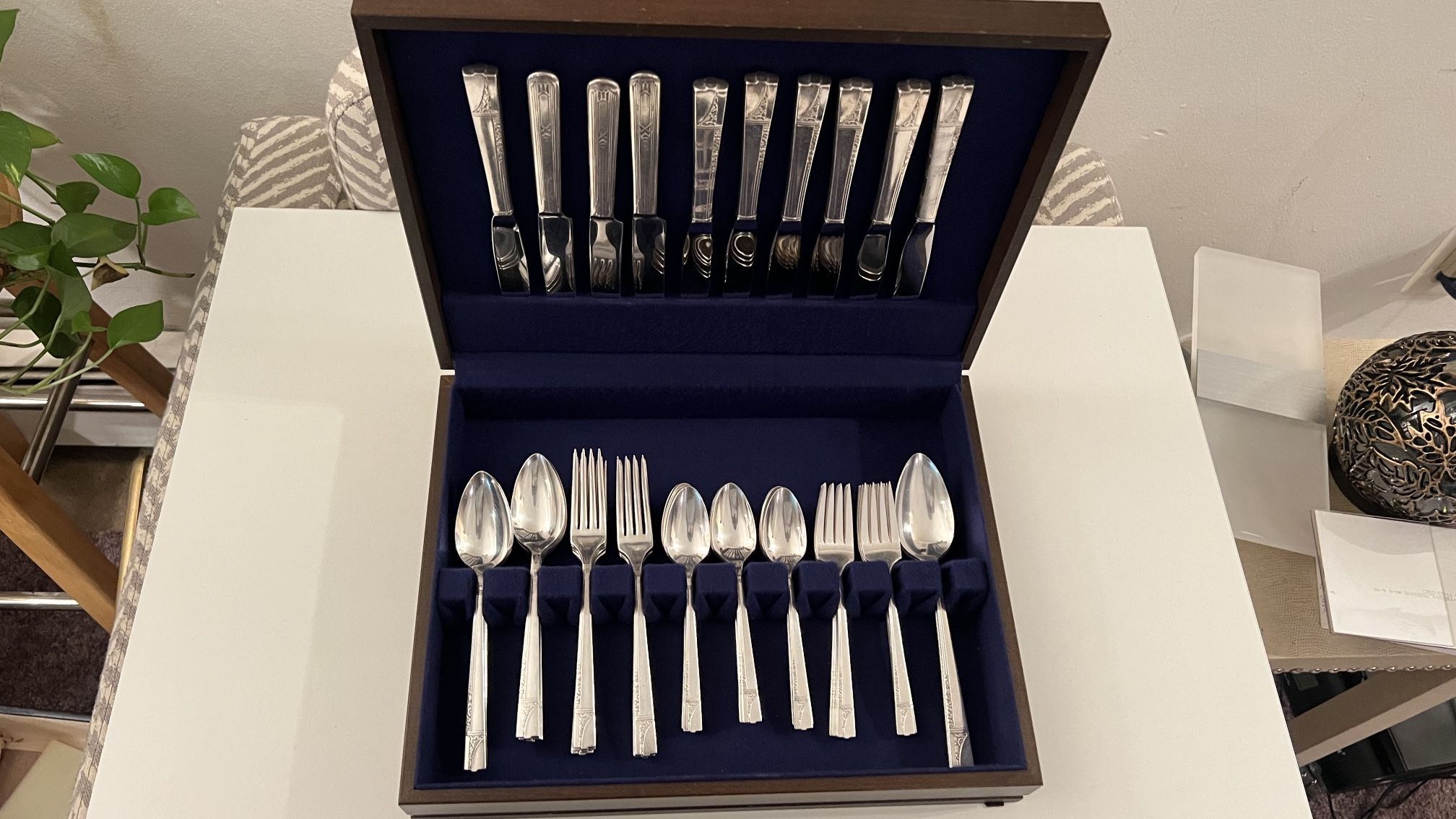 Nobility Plate Oneida silverware set