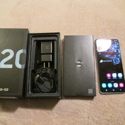 Samsung Galaxy S20 + 5g 128gb With Box

