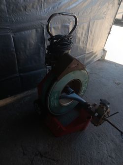 Spartan 1065 Sewer Plumbing Snake 100f Cable 