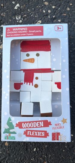 Keycraft Wooden Flexies Snowman