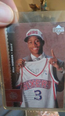 Allen Iverson rookie card
