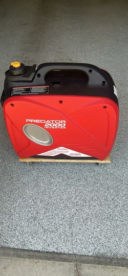 Predator 2000 inverter Generator LIKE NEW! Read ad