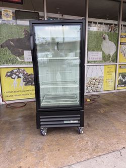 True commercial freezer LED