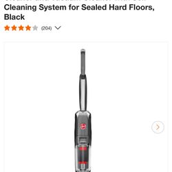 HOOVER Streamline Corded Wet/Dry Hard Floor Cleaner and Vacuum Cleaner with Self Cleaning System for Sealed Hard Floors, Black