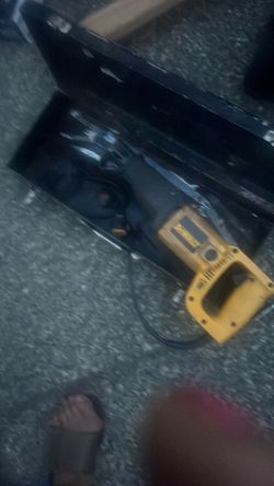 DeWalt saw there with Tool Case