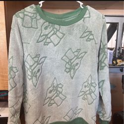 Baby Yoga Star Wars Sweatshirt Size Small