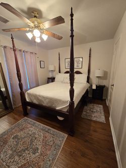 Bed with Dresser