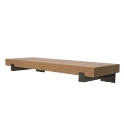 SALESUMO HDC 36IN. ELM QM BRACKET SHELF DISCOUNTED LIGHTING, PLUMBING, ELECTRIC, KITCHEN, BATH, FAUCETS, FLOORING, TILE, HOME DECOR, OUTDOOR SEASONAL,