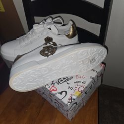 Calfskin nappa Portofino sneakers with crown patch