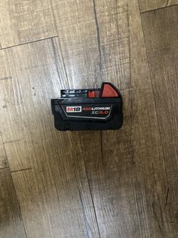 Milwaukee M18 Battery 5.0 Used Battery