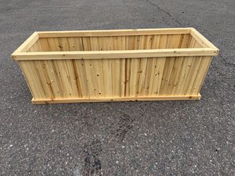 Large Wood Planter Box 48in x 16in x 15.5in