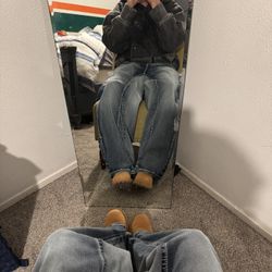 True luck denim baggy jeans