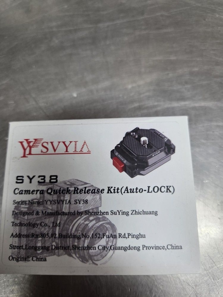 Camera Quick Disconnect