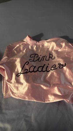 Pink ladies sweater Halloween