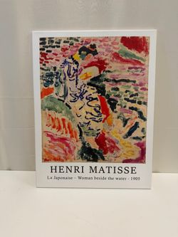 Henri Matisse La Japonaise Canvas Print | Women Beside the Water