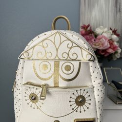 Lounge Fly Small World Clock Face Backpack
